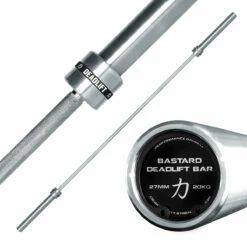 Bastard Deadlift Bar, Chromschaft