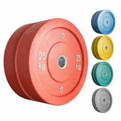 150KG Set - Riot Bumper Plates, Farbig