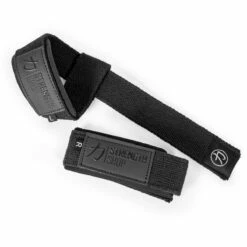 Stealth Black PRO Lifting Straps – Zughilfen