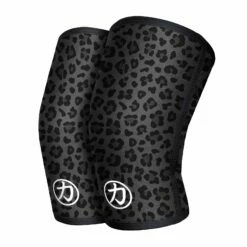 7mm Inferno Neoprene Knee Sleeves, Dark Leo – IPF Zertifiziert (Paar)