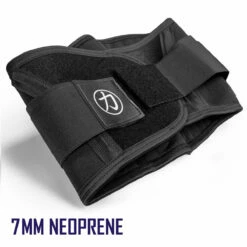 Neoprene Back Support, 7mm - Schwarz