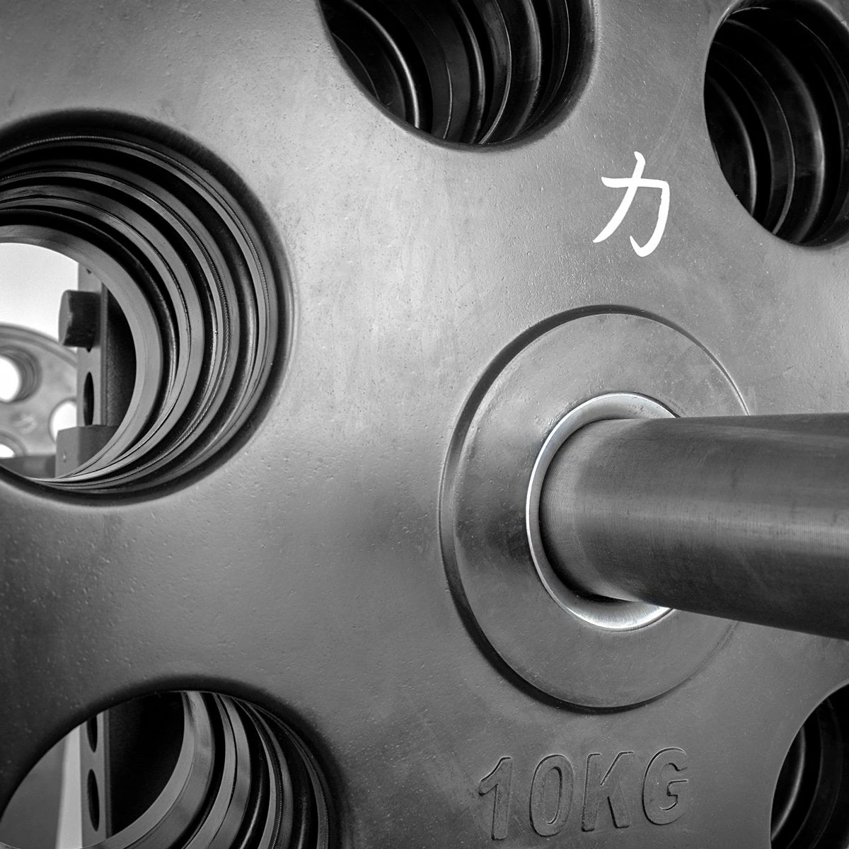 140KG Set - Gummibeschichtete Easy-Grip Hantelscheiben – Bild 10