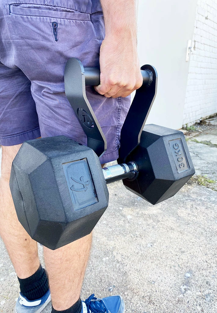 Farmer's Walk Haken FĂŒr Kurzhanteln (Paar) â Bild 5