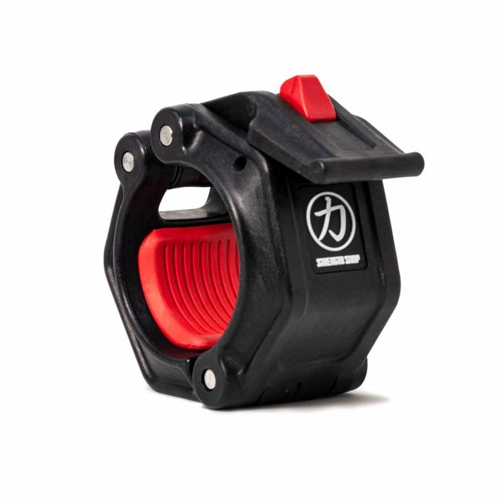 PRO 2 Olympic Flip Lock Hantelverschlüsse Von Lock Jaw, Schwarz – Bild 4