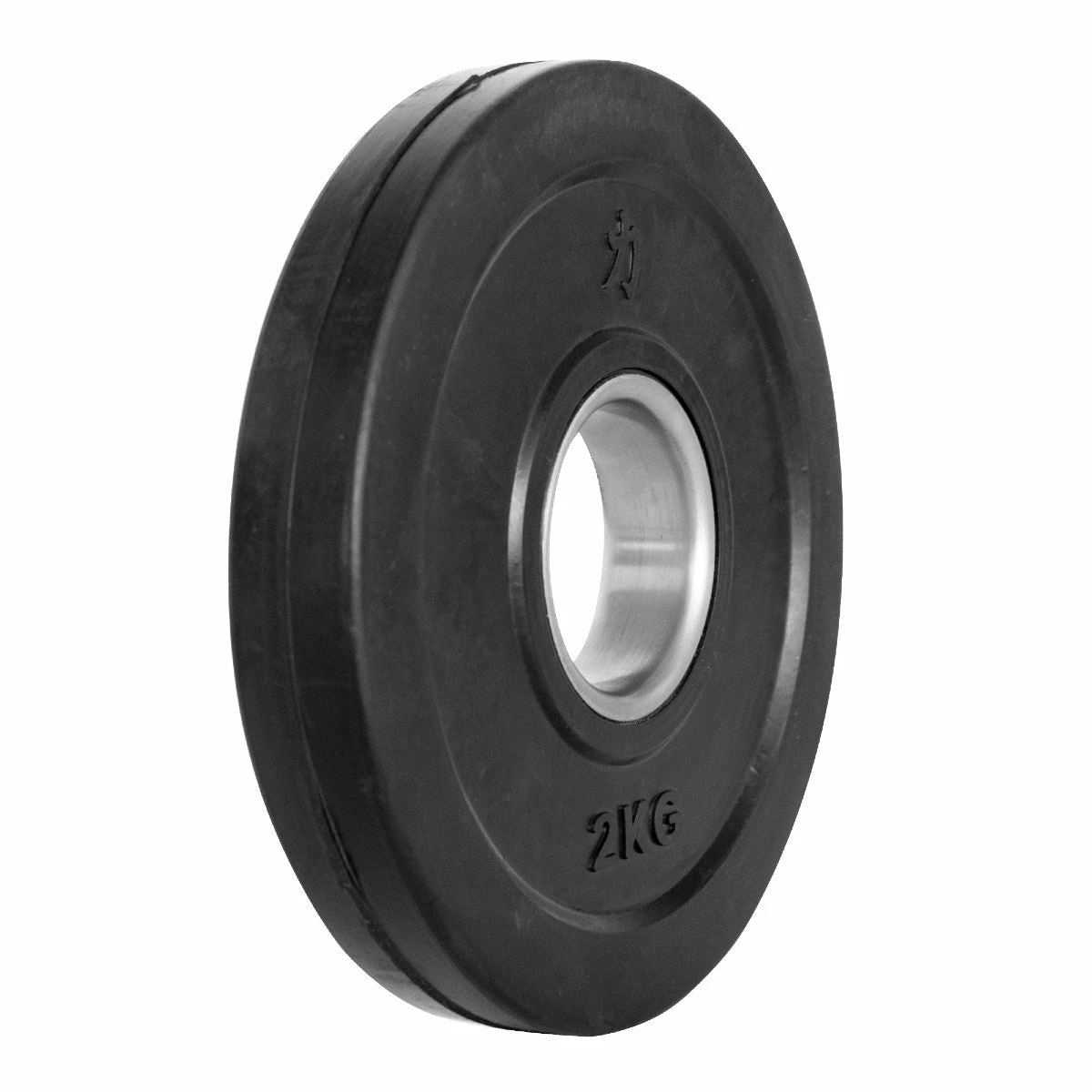 Hantelscheiben Set Mit Gummiüberzug (Schwarz) - 15KG – Bild 8