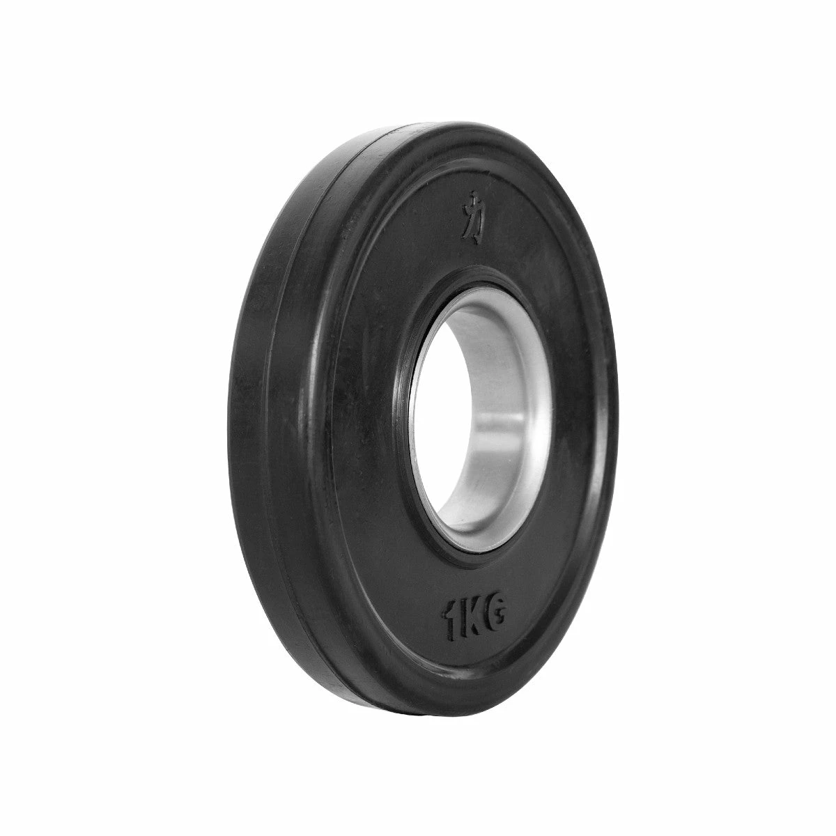 Hantelscheiben Set Mit Gummiüberzug (Schwarz) - 15KG – Bild 5