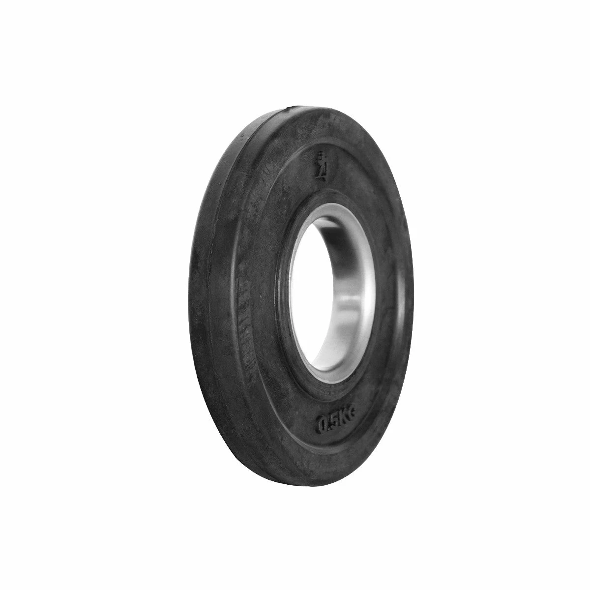 Hantelscheiben Set Mit Gummiüberzug (Schwarz) - 15KG – Bild 4