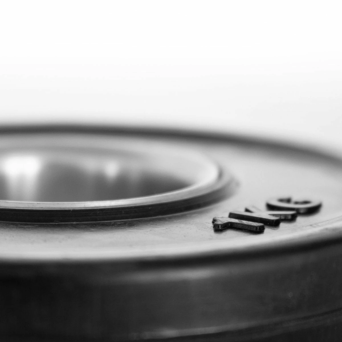 Hantelscheiben Set Mit Gummiüberzug (Schwarz) - 15KG – Bild 6