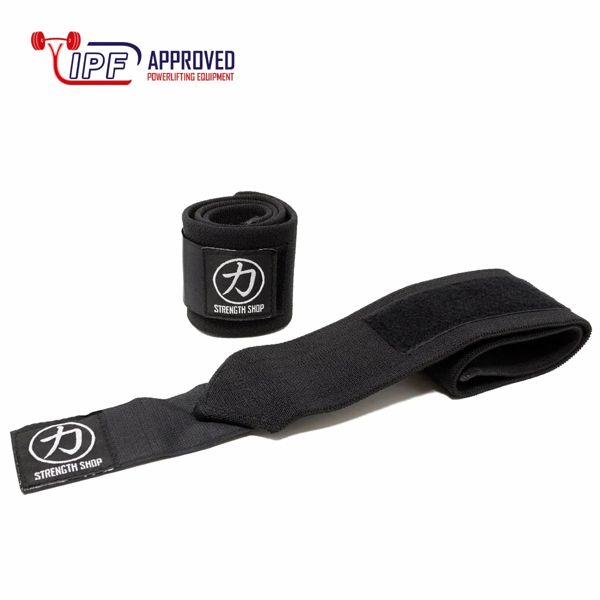 Handgelenkbandagen, Mittelfest, 1 Paar, Schwarz, 60CM - IPF/BVDK-STANDARD – Bild 2