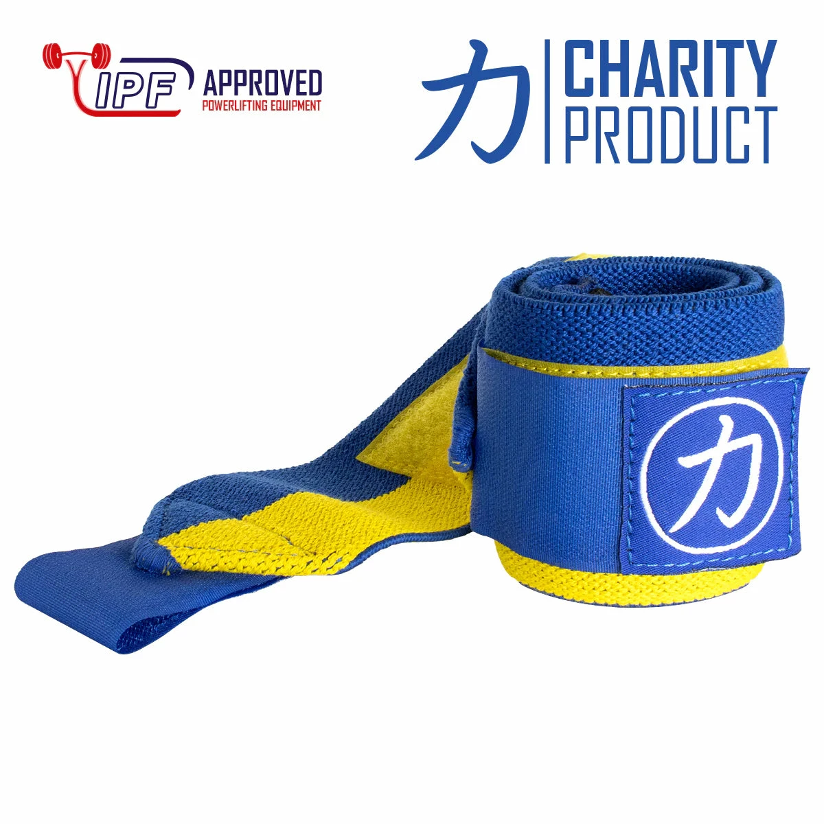 Ukraine Charity Handgelenkbandagen, 60cm – Medium, IPF/BVDK Zertifiziert – Bild 2
